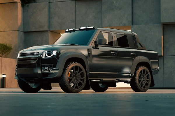 Land Rover Defender стал пикапом стараниями Heritage Customs и Urban Automotive Land Rover Defender стал пикапом стараниями Heritage Customs и Urban Automotive