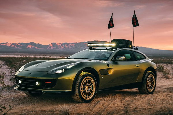 GlasWerks DMV Elevato: кроссовер-рестомод на базе шутинг-брейка Ferrari GTC4Lusso